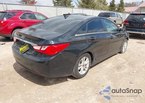 2013 Hyundai Sonata Gls from USA, damaged, VIN 5NPEB4AC3DH765986